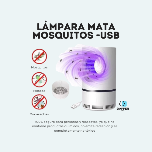 Lámpara Mata Mosquitos -USB