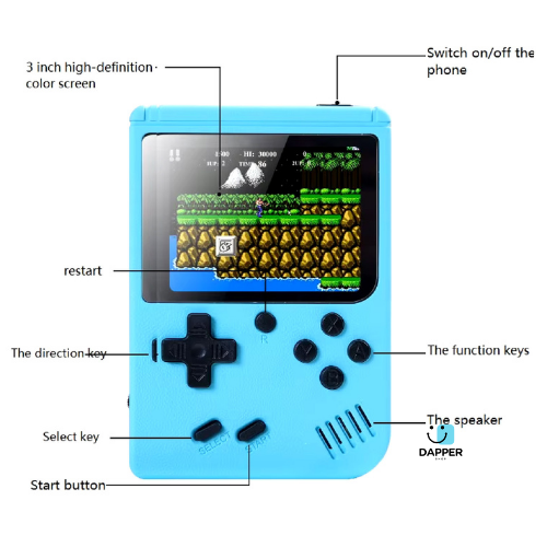 Mini Consola Retro 400 Juegos