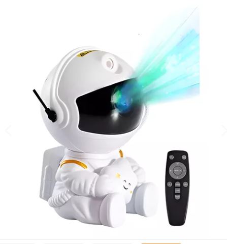 Lampara Proyector Astronauta Galaxy