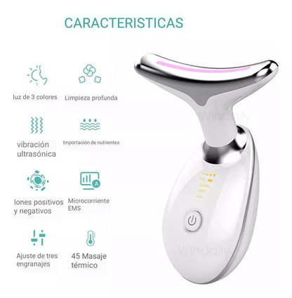 MASAJEADOR FACIAL REDUCTOR DE ARRUGAS