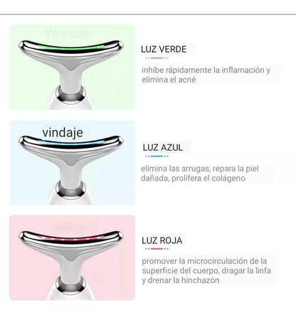 MASAJEADOR FACIAL REDUCTOR DE ARRUGAS