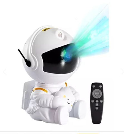 Lampara Proyector Astronauta Galaxy